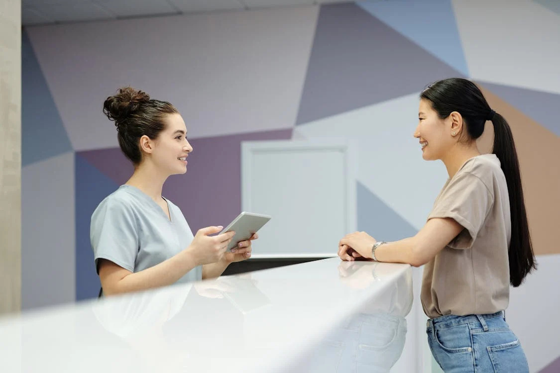 patients smiling